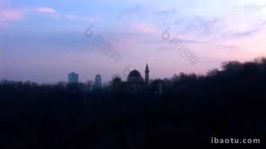 Ar-rahma清真寺翻译为慈悲清真寺乌克兰首都基辅的第一座清真寺